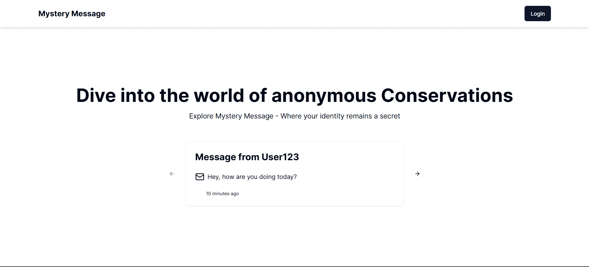 Mysterious Feedback Collector